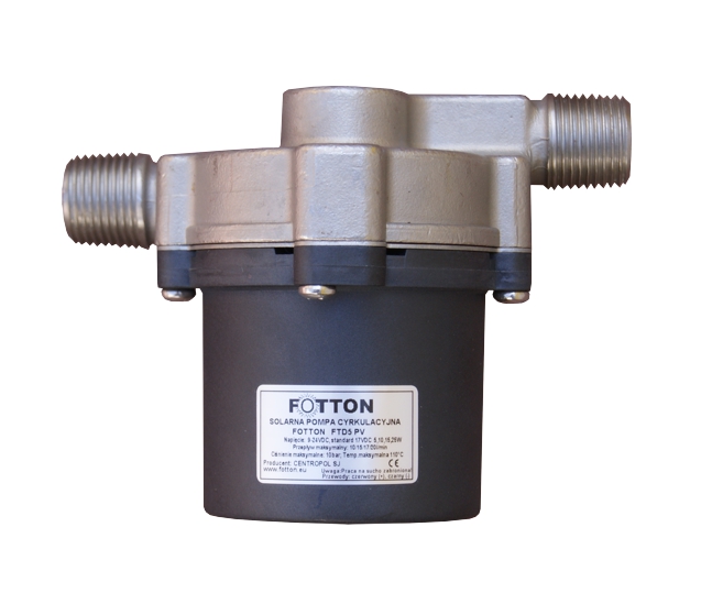 Pompa obiegowa FOTTON FTD5 12V DC głowica ze stali nierdzewnej